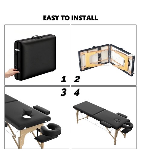 Portable massage table w - table, 28"