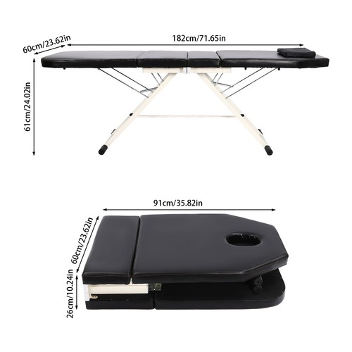 Portable folding massage table - portable,